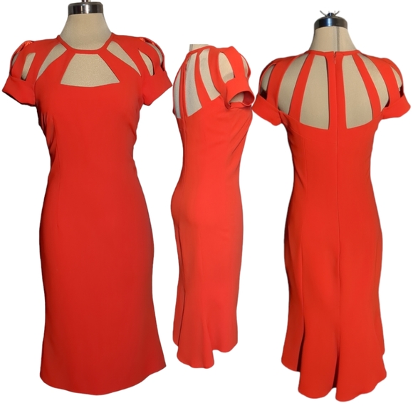 Lucia Mathis Luxury Crepe Slip with Around Neck Detail Side 8 - Picture 13 of 16